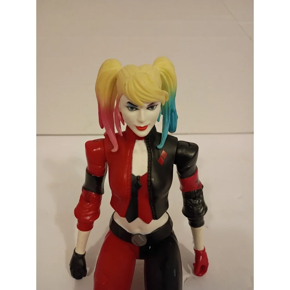 Mattel DC Comics Harley Quinn 12Inch Action Figure Red Black Suicide Squad Style